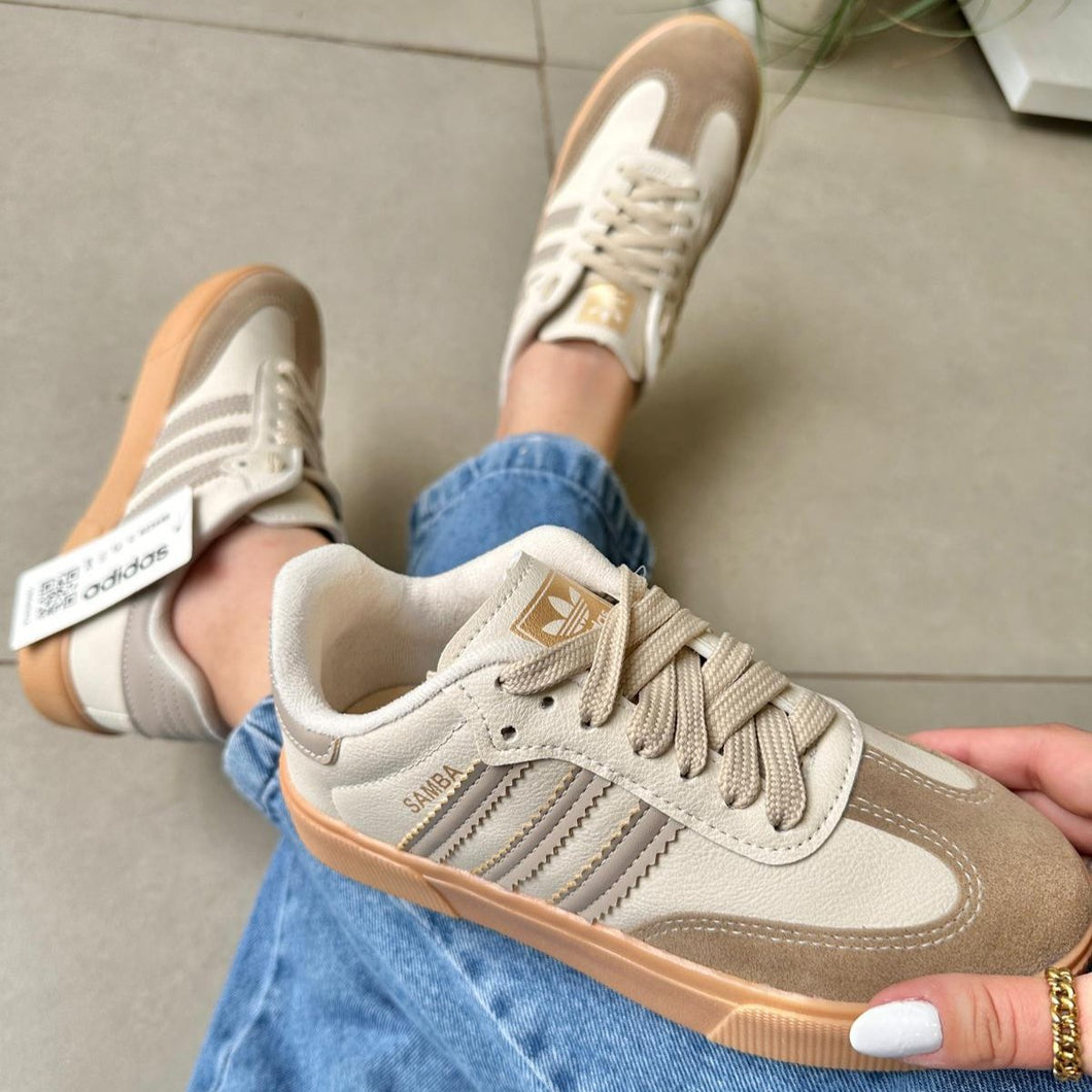 Tênis Adidas Samba Off Cinza Premium